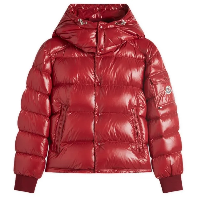Moncler Men's Maljasset Bomber Red