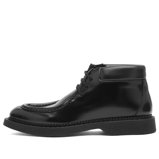 Saint Laurent Men's Arno Lace-up Ankle Boot Black