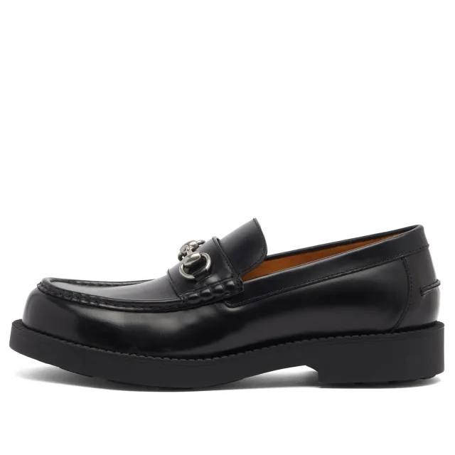 Gucci Men's Taemin Horse Bit Loafer Black