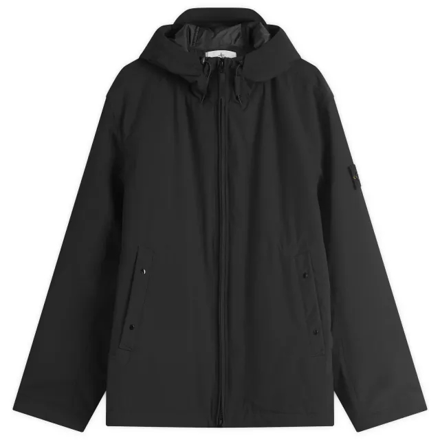 Stone Island Men's Soft Shell-R Primaloft Parka Black