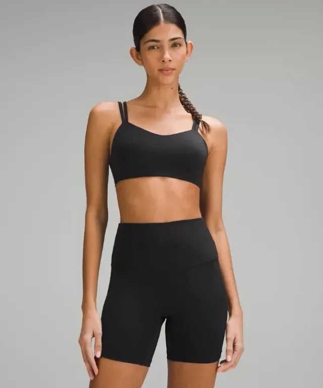 lululemon – Women's Like a Cloud Sports Bra Light Support, B/C Cup – Color Black – Size 10
