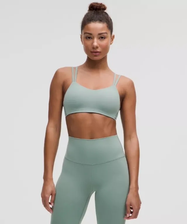 lululemon – Women's Like a Cloud Sports Bra Light Support, B/C Cup – Color Blue/Pastel – Size 10