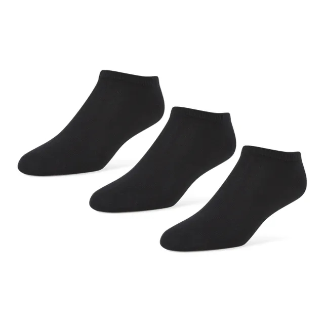 Foot Locker 3 Pack Active Dry Low-cut Unisex Socks - Black