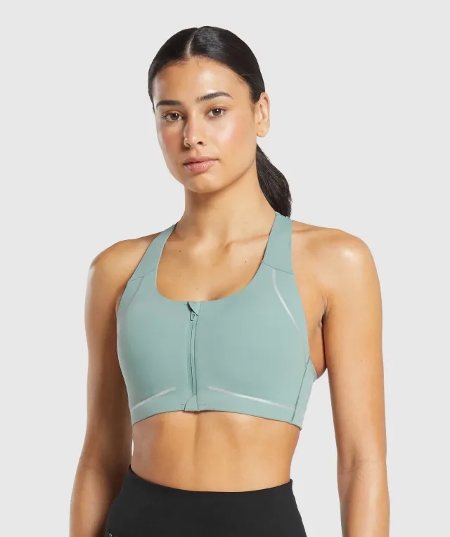  Running Sports Bra - Celeste Blue