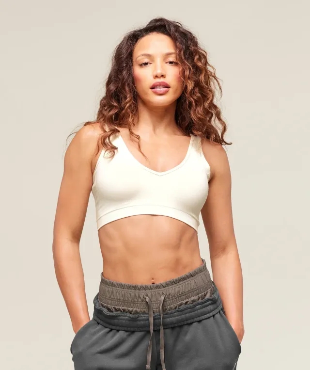  Everyday Seamless Sports Bra - Soft White