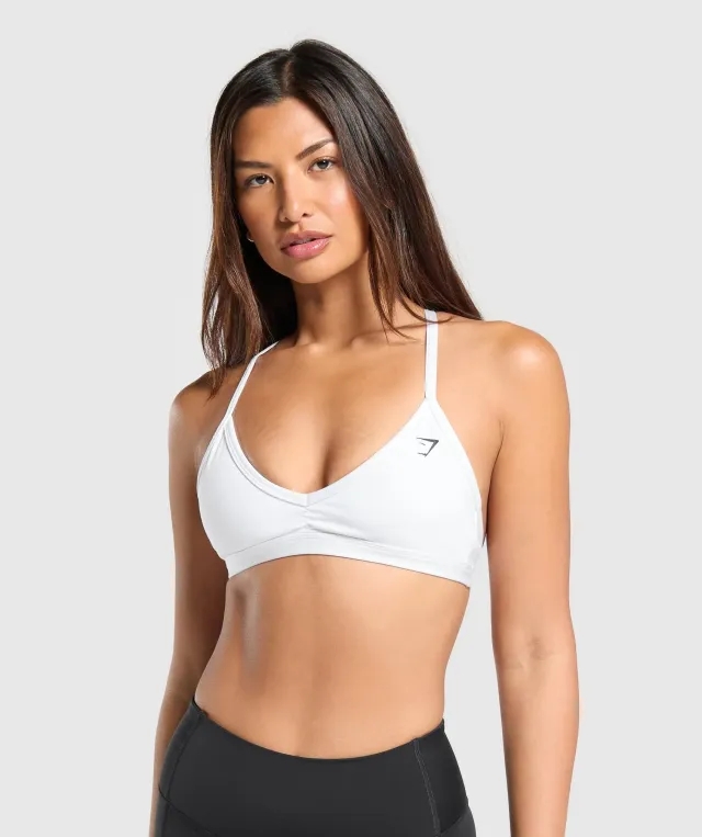  Minimal Sports Bra - White