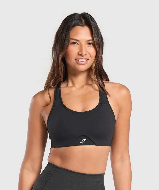  Hybrid Sports Bra - Black