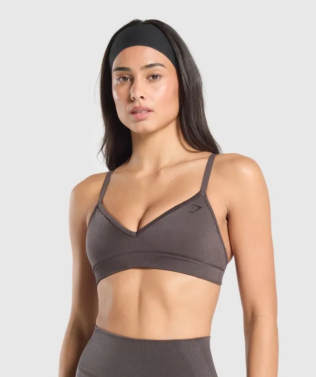  Vital Shine Limited Edition Sports Bra - Greyed Purple