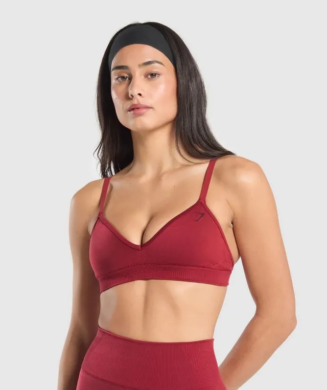  Vital Shine Limited Sports Bra - Reps Red