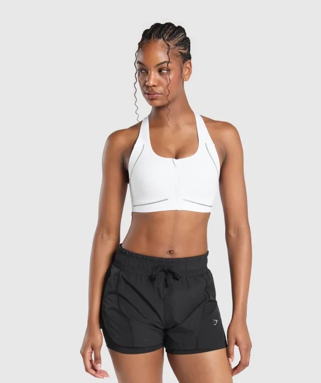  Running Sports Bra - White