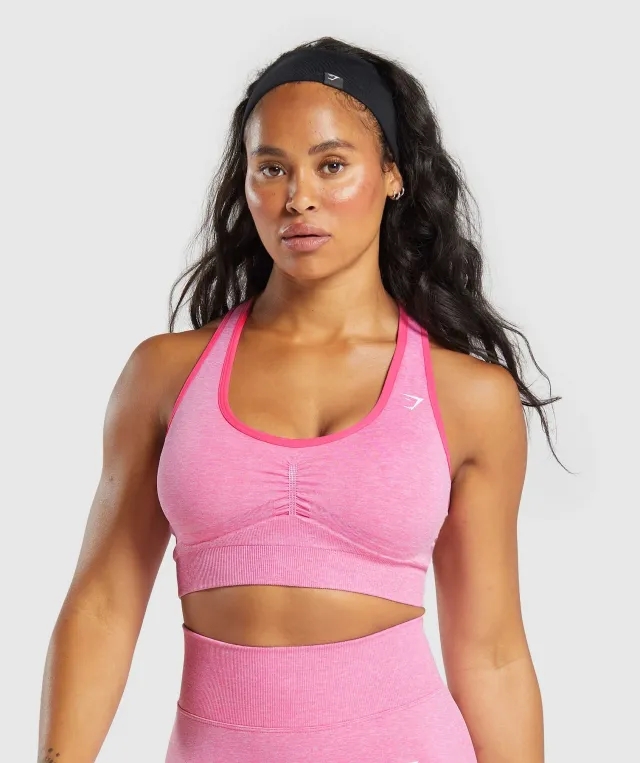  Lift Seamless Sports Bra - Pink