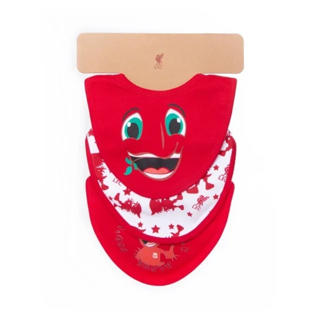 LFC Mighty Red 3Pk Bibs