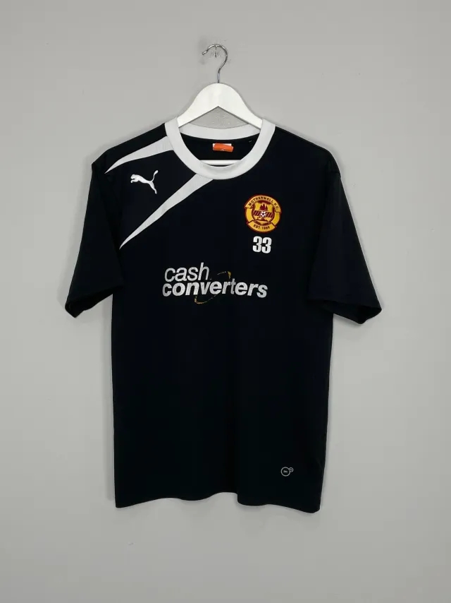 2013/14 MOTHERWELL #33 *PLAYER ISSUE* TRAINING SHIRT (L) PUMA | Cult Kits
