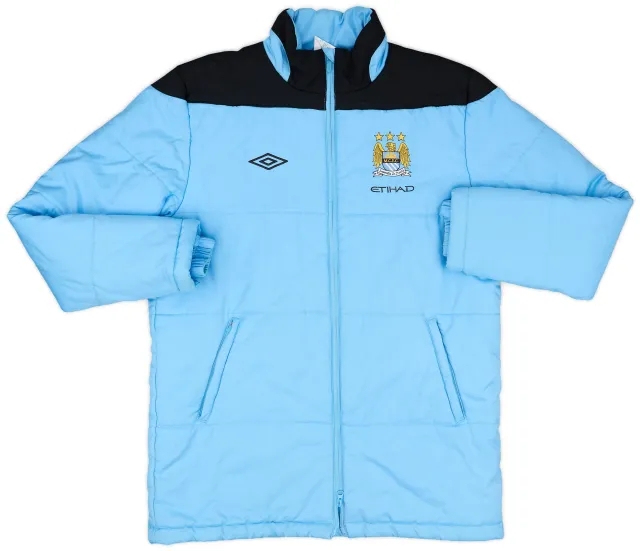 2012-13 Manchester City Umbro Padded Bench Coat - 9/10 - (L)