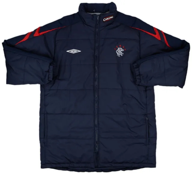 2006-07 Rangers Umbro Padded Bench Coat - 9/10 - (L)
