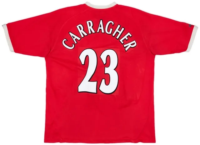 2001-03 Liverpool CL Shirt Carragher #23 - 5/10 - (XL)