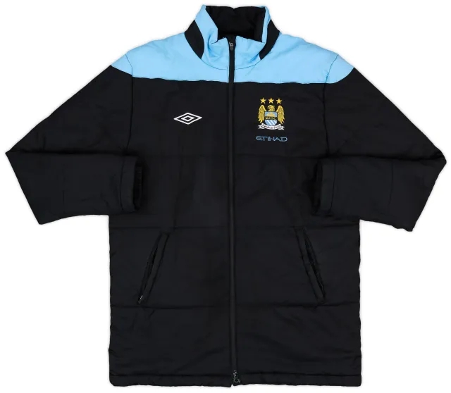 2012-13 Manchester City Umbro Padded Bench Coat - 7/10 - (L)