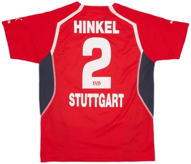 2004-05 Stuttgart Puma Training Shirt Hinkel #2 - 8/10 - (L.Boys)
