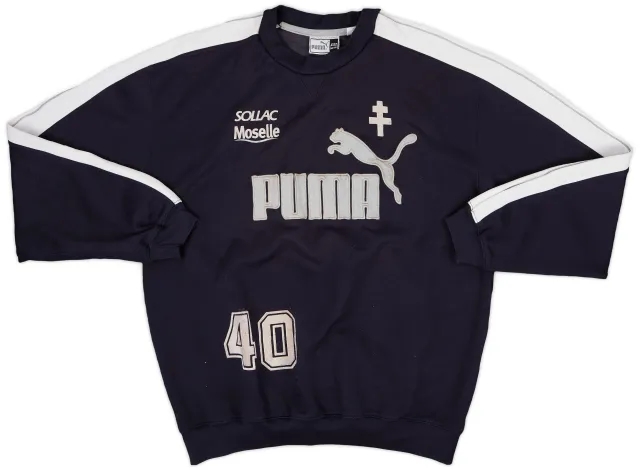 1999-00 FC Metz Puma Player Issue Sweat Top #40 - 8/10 - (XXL)