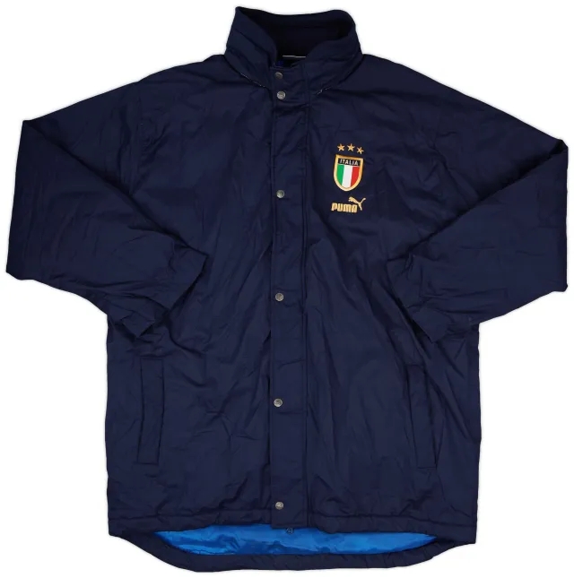 2004-06 Italy Puma Padded Bench Coat - 9/10 - (XXL)