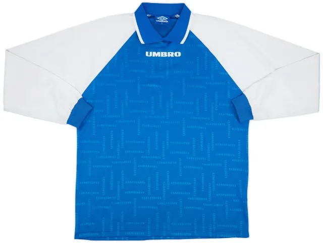 1990s Umbro Template L/S Shirt - 8/10 - (XL)
