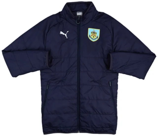 2018-19 Burnley Puma Padded Bench Coat - 5/10 - (S)