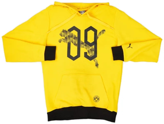 2016-17 Borussia Dortmund Puma Hooded Sweat Top - 5/10 - (M)