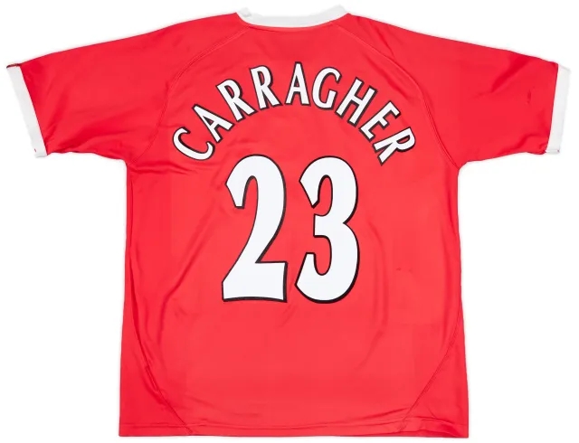 2001-03 Liverpool CL Shirt Carragher #23 - 9/10 - (XL)