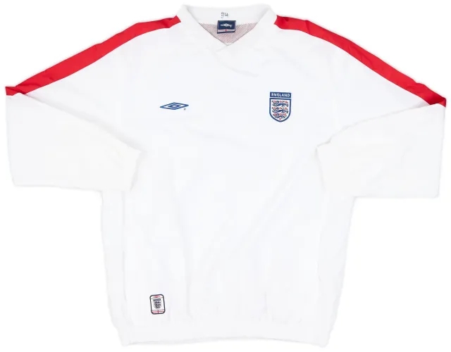 2002-04 England Umbro Sweat Top - 6/10 - (M)