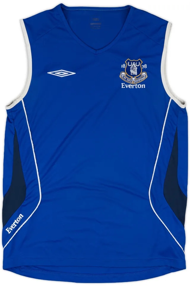 2007-08 Everton Umbro Training Vest - 8/10 - (L)