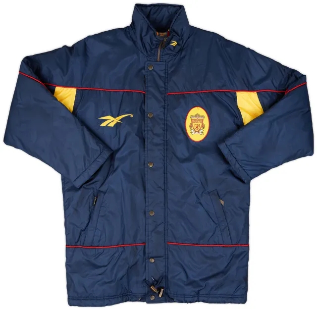1996-97 Liverpool Reebok Padded Bench Coat - 7/10 - (S)