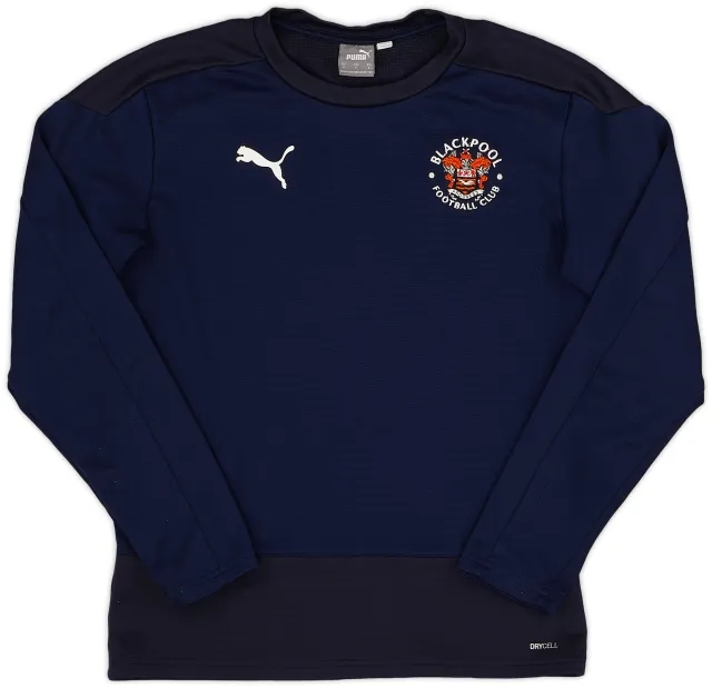 2020-21 Blackpool Puma Sweat Top - 9/10 - (S)