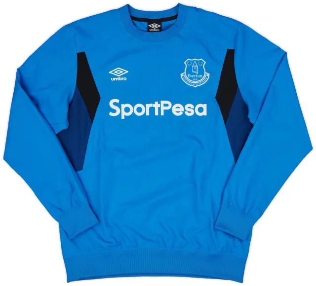 2017-18 Everton Umbro Sweat Top - 10/10 - (L)