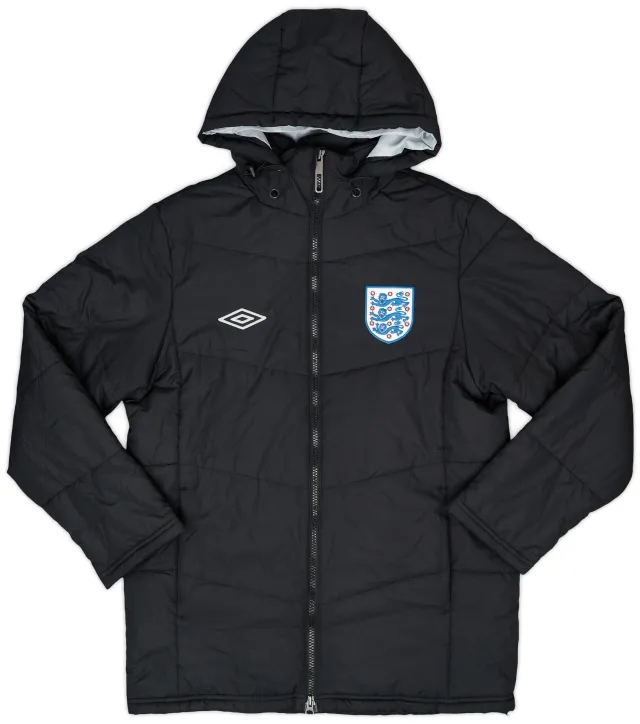 2010-11 England Umbro Padded Bench Coat - 9/10 - (M)