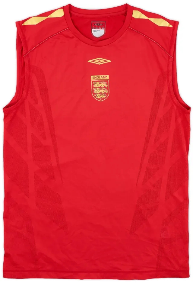 2008-10 England Umbro Training Vest - 8/10 - (XL)