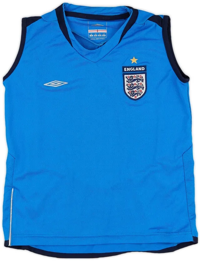 2004-05 England Umbro Training Vest - 9/10 - (S.Boys)
