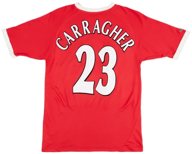 2001-03 Liverpool CL Shirt Carragher #23 - 6/10 - (M)
