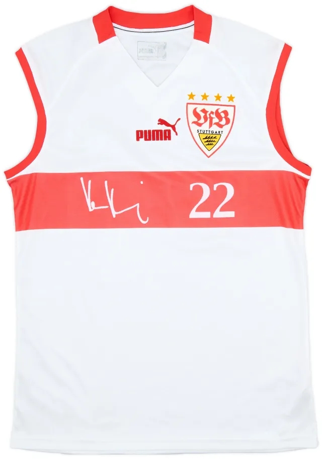 2004-05 Stuttgart Puma 'Kevin Kuranyi #22' Training Vest - 8/10 - (M)