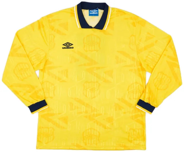 1990 Umbro Template L/S Shirt #5 - 8/10 - (L)