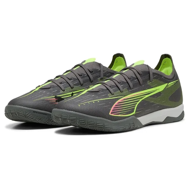 Puma Ultra 5 Match It Audacity - Matte Aged Silver/Yellow Alert/Puma Aged Silver - ['Grey']