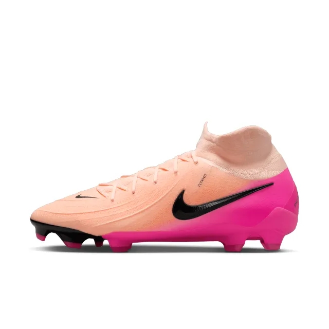 Nike Phantom Luna 2 Pro FG High-Top Football Boot - Orange - Recycled Content Minimum