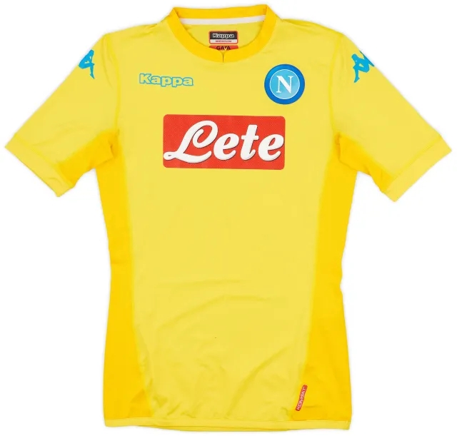 2017-18 Napoli Authentic Away Shirt - 10/10 - (M)