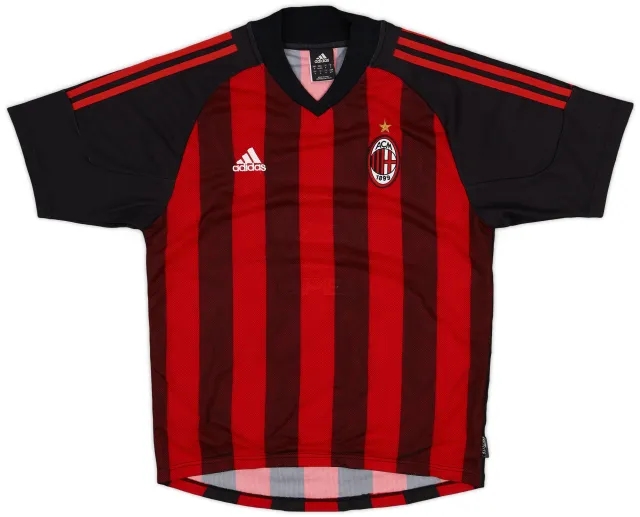 2002-03 AC Milan Home Shirt - 4/10 - (S)