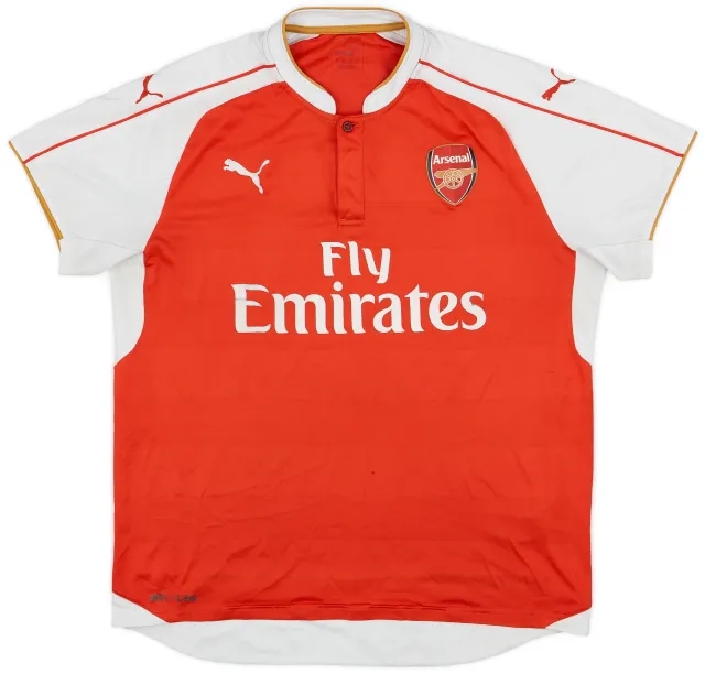 2015-16 Arsenal Home Shirt - 4/10 - (L)