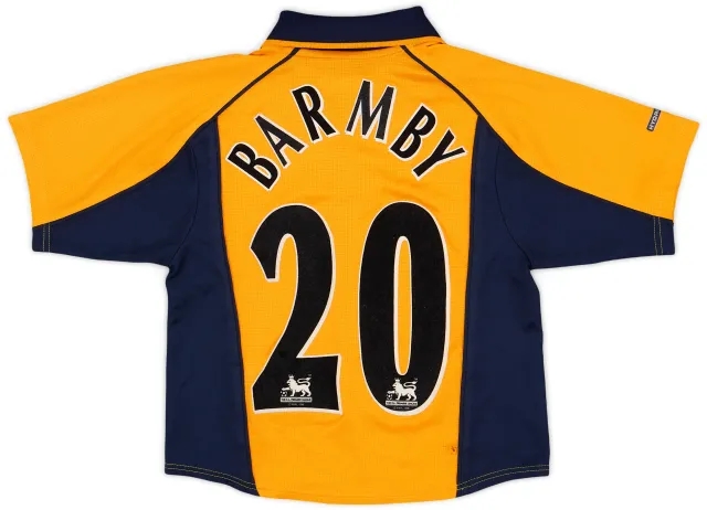 2000-02 Liverpool Away Shirt Barmby #20 - 9/10 - (S.Boys)