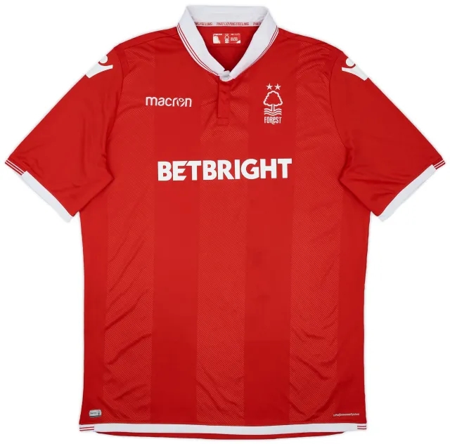 2018-19 Nottingham Forest Home Shirt - 8/10 - (5XL)