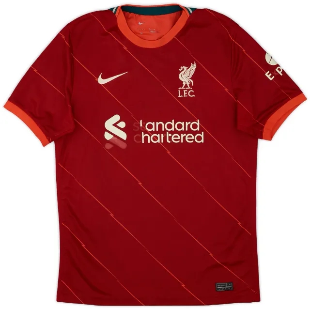 2021-22 Liverpool Home Shirt - 4/10 - (M)