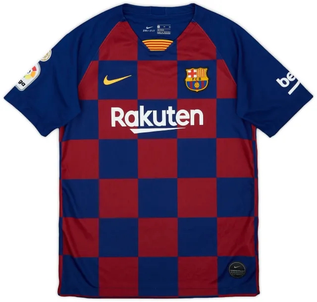2019-20 Barcelona Home Shirt - 10/10 - (XL.Boys)