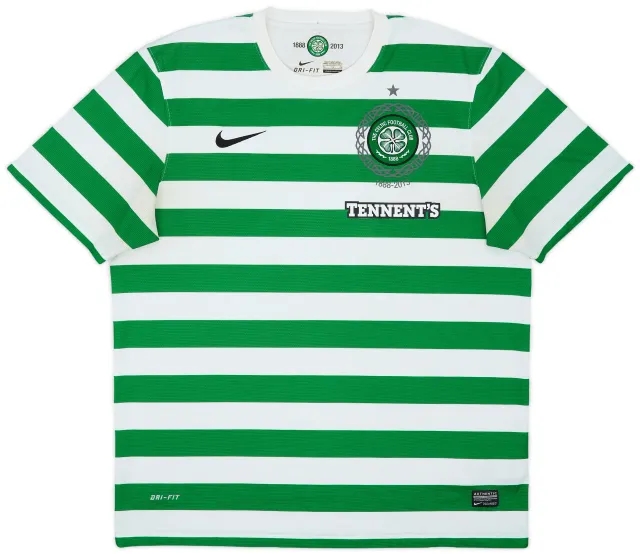 2012-13 Celtic '125th Anniversary' Home Shirt - 8/10 - (XL)