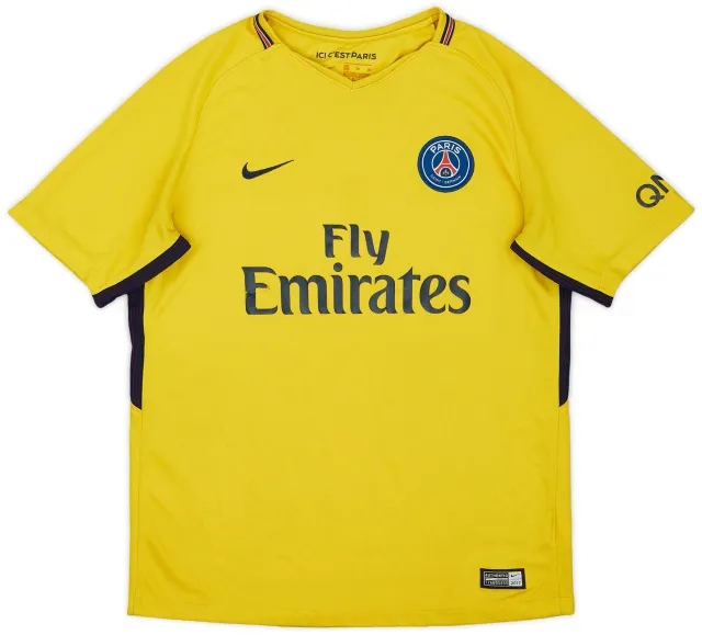 2017-18 Paris Saint-Germain Away Shirt - 5/10 - (XL.Boys)